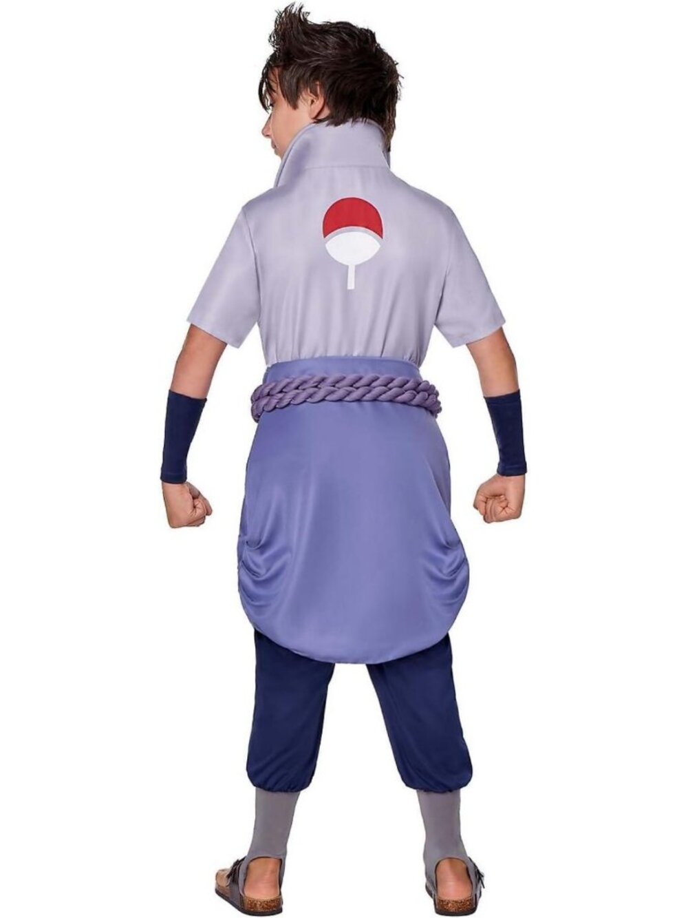 Kids Sasuke Costume for Halloween | Official Anime Cosplay | Group Costume Idea - Picture 3 of 4
